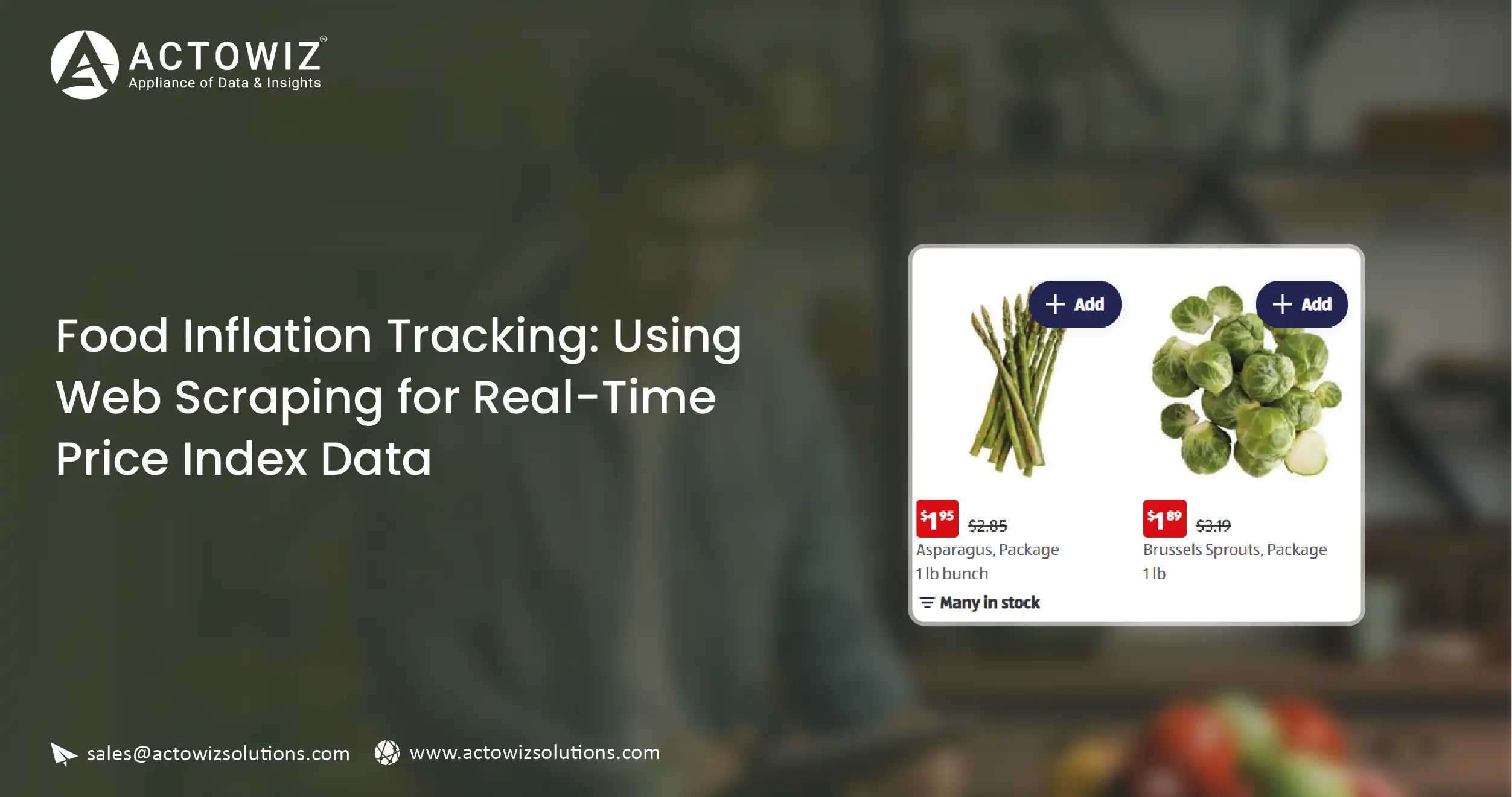 Food Inflation Tracking: Using Web Scraping for Real-Time Price Index Data